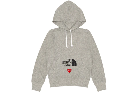 CDG x The North Face Ladies’ Hoodie Grey